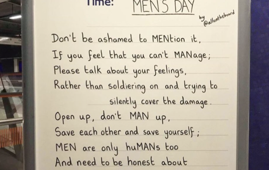 International Men’s Day: support and connection