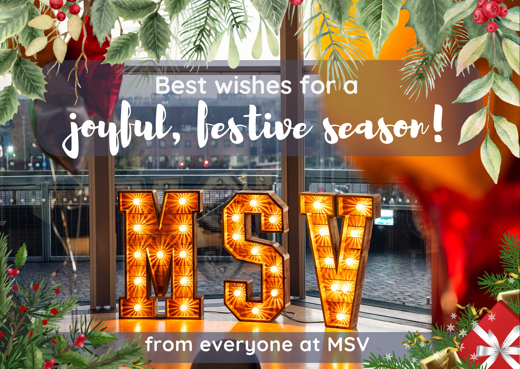 Best wishes from MSV