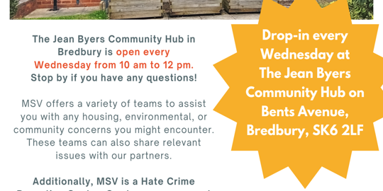 Bredbury Community Drop in - 31July